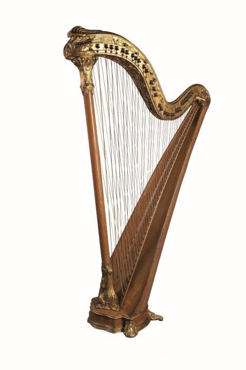 Harpe chromatique, Pleyel, Wolff, Lyon & Cie, Paris, fin 19e siècle, inv. 2000.001