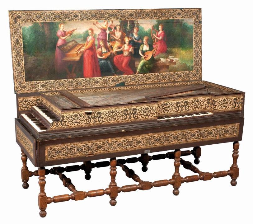 Clavecin-virginal, Joannes Ruckers, Anvers, 1619, inv. 2935