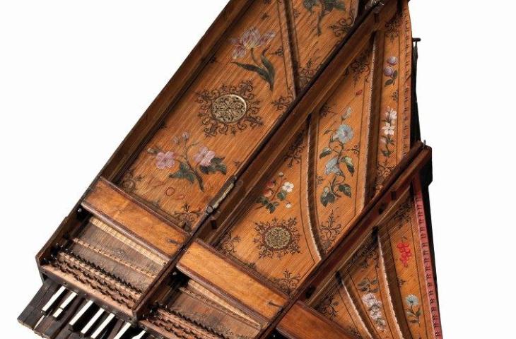 Travelling harpsichord, Jean Marius, Paris, 1709, inv. 0555