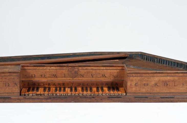 Polygonal Virginal, Ioes Karest, Antwerp, 1548, inv. 1587