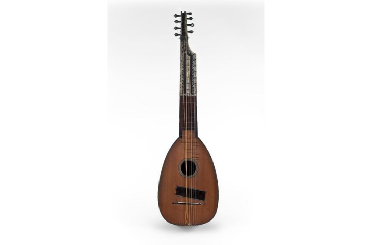 Bass mandolin, Giovanni Storino, Italy, 1725 (or 1705), inv. 0254