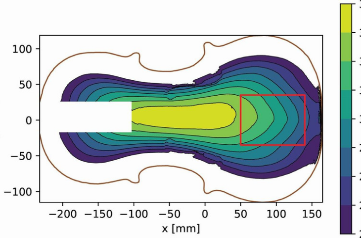 Angular contour lines on the soundboard of the viola by Matthijs Hofmans