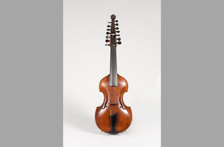 Viole d’amour, Johann Rauch, Tchéquie, 1742, inv. 1391-01 